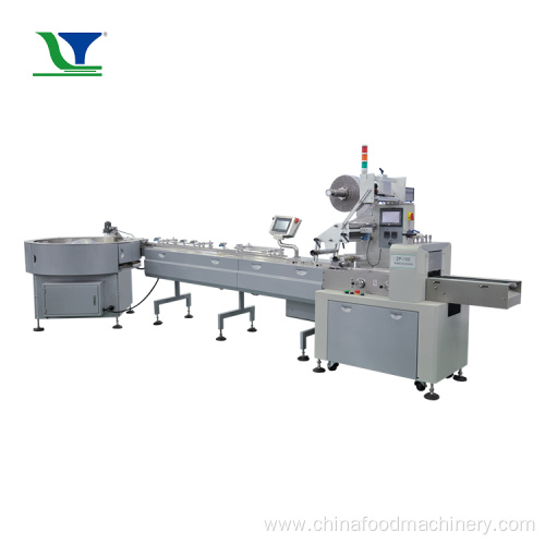 Bread Bisciut Flow Pillow packing machine